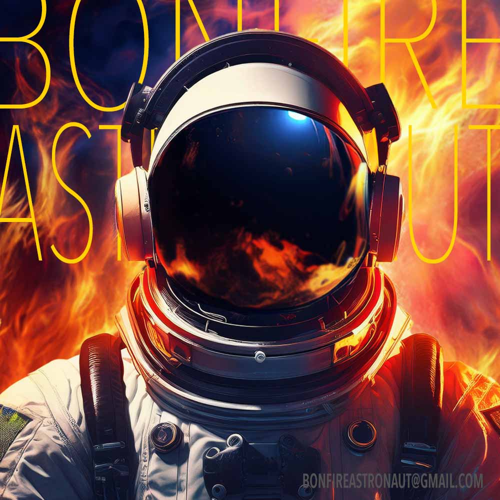 Bonfire Astronaut